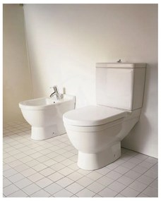 DURAVIT Starck 3 WC kombi misa, zadný odpad, s HygieneGlaze, biela, 0126092000