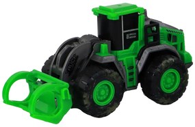 Lean Toys Súprava zelených traktorov – 4ks.