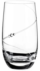 Diamante poháre na nealko nápoje Silhouette City s kryštálmi Swarovski 350ml 6KS