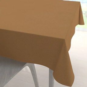 Biante Veľký dekoračný štvorcový obrus BKU-120 Bronzovo hnedý 180x180 cm