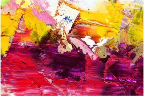 Obraz abstrakcie - maľba (90x60 cm)
