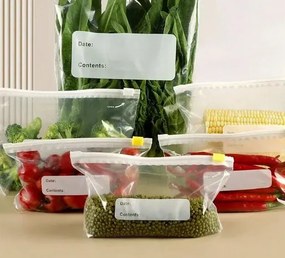 Uzatvárateľné vrecká na potraviny 1200 ml - 15 ks