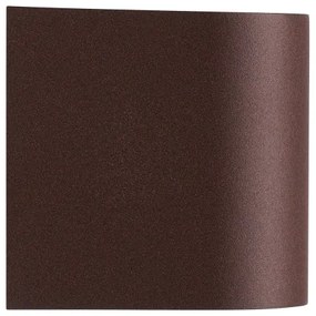 Nordlux - Vonkajšie nástenné svietidlo DION 1xGU10/25W/230V IP44 rezavá