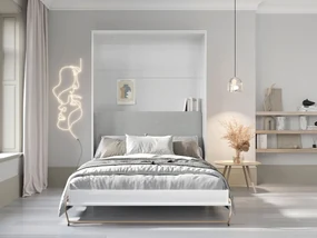 Čalúnená opierka hlavy Concept Pro CP-12, Farby: Solo 263 + šedá