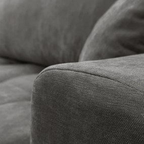 ROHOVÁ SEDAČKA TRAVIS WIND 21 ŠEDO HNEDÁ 277 x 143