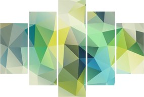 Obraz geometrické abstrakcie (150x105 cm)