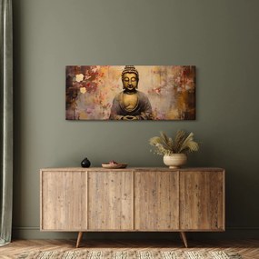 Obraz - Budha, maľba (120x50 cm)