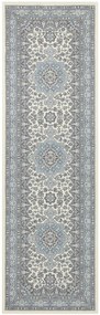 Nouristan - Hanse Home koberce Kusový koberec Mirkan 104442 Cream / Skyblue - 80x250 cm