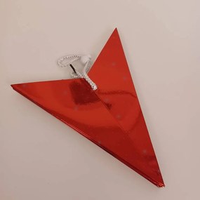 DECOLED Hviezda, 45 cm, červená