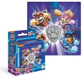 Puzzle Tlapková patrola/Paw Patrol 22x22cm 24 dielikov