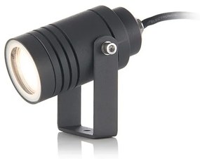 LED2 Vonkajší flexibilný reflektor NAVY, GU10, 35W, okrúhle, antracitové, IP54