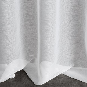 ZÁCLONA NA KRÚŽKOCH REBECCA 300X150 CM BIELA