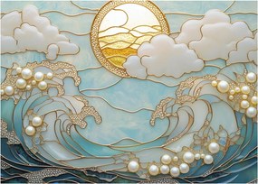 Obraz - 3D perly v oceáne (70x50 cm)