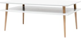 Biely konferenčný stolík Ragaba KORO