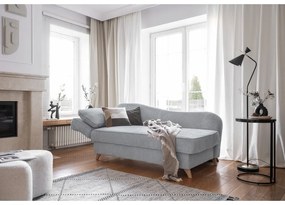 Svetlosivá menčestrová leňoška (ľavý roh) Chic Charlotte – Miuform