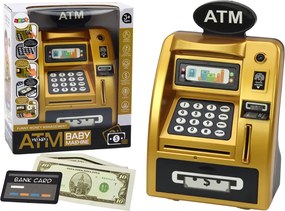 LEAN Detská pokladnička - zlatá