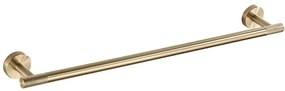 Rea Modern, kúpeľňový vešiak na uteráky 60cm, 6603, zlatá matná, REA-98003