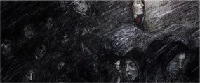 Obraz - Smútok a odriekanie (120x50 cm)