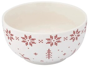 Altom Porcelánová miska Grenlandia 13 cm, 600 ml, červená