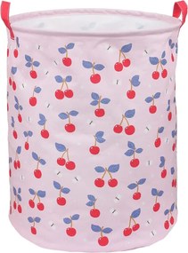 Úložný kôš na hračky čerešne o 40 cm