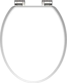 Eisl Sanitär WC sedátko MDF Soft Close White 80101