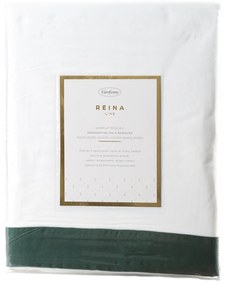 MAKOSATÉNOVÉ OBLIEČKY REINA25B 160X200 CM, 2 KS 70X80 CM BIELE