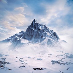 Fotografia Mountain peak scene, grandeduc, (40 x 40 cm)
