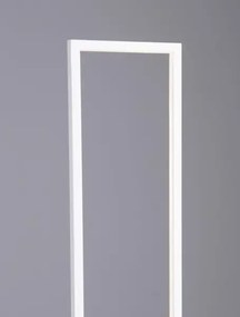 Moderná stojaca lampa Lithos Biela