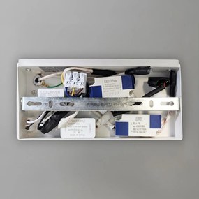 Nástenné LED svietidlo Shelf, 1x LED 4+5+2w, 4000k, w, vypínač