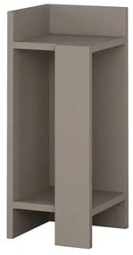 Nočný stolík ELOS 60x25 cm šedá