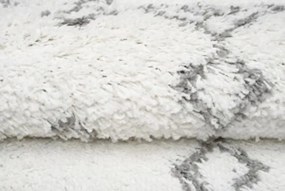 TA Koberec G940A KRÉMOVÁ/TMAVOSIVÁ BOHO Rozmer: 100x150 cm