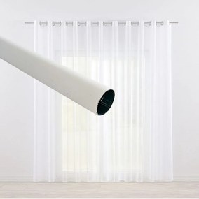 Dekorstudio Záclonová tyč ø19mm - biela matná Dĺžka: 120cm