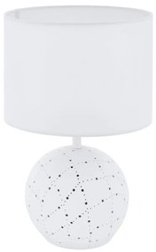 Eglo 98381 - Stolná lampa MONTALBANO 1xE27/60W/230V + 1xE14/7W