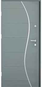 Dvere vchodové Monte Carlo 90L antracit