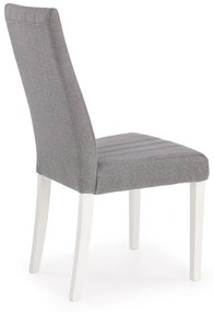 Jedálenská stolička DIEGO – masív, látka, viac farieb Dub medový / sivá