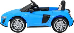 Ramiz Elektrické autíčko Audi R8 Lift modré + diaľkové ovládanie + EVA kolesá + MP3 + LED