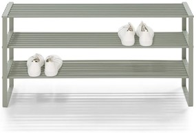 Zeleno-sivý kovový stojan na topánky Rex – Spinder Design