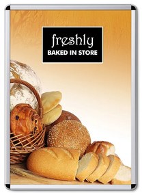 Jansen Display Plagátový kliprám 700 x 1000 mm, okrúhle rohy