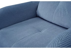 Čalúnené kreslo CLOUDY, modré