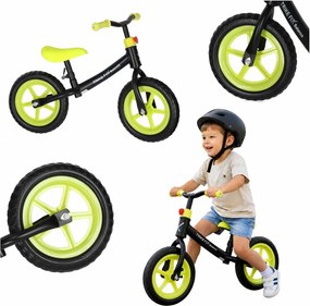 KIK Trike Fix Balance odrážadlo čierno-žlté