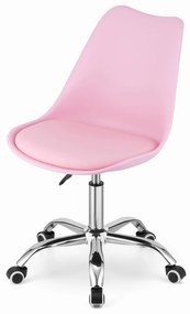 Ružová kancelárska stolička PANSY