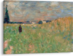 Obraz - Georges Seurat, A Summer Landscape, reprodukcia (70x50 cm)