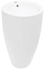 Voľne stojace umývadlo SAT Fusion 85x50 cm otvor pre batériu uprostred SATFUS8550