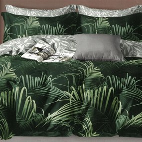Obliečky DELNAT GREEN 7-dielna sada 140x200 cm