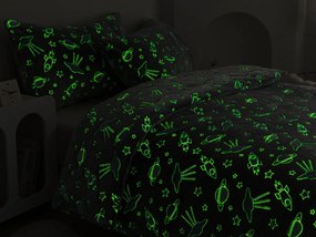 XPOSE® Mikroplyšové obliečky FUTUR Exclusive (svietiaci efekt)