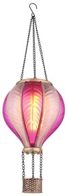 Globo 36136P - LED Závesná solárna dekorácia 20xLED/0,5W/3V IP44 lietajúci balón GL8106