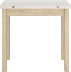 Jedálenský rozkladací stôl Flip 80/160 cm kašmírový/dub Cremona Torro