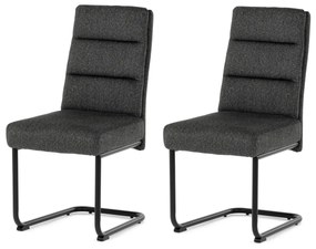 Súprava jedálenských stoličiek DCL-P3107 GREY2, 2 ks