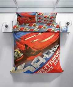 Obliecky Disney Cars 140x200cm+80x70cm Setino Tiahome