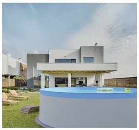 Bazén Planet Pool samotný bazén 350 x 90 cm modro-biely